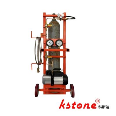 220V 1.5KW Mobile SF6 Vacuum Pump Gas Charging Electrical Equipment